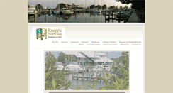 Desktop Screenshot of knappsnarrowsmarina.com